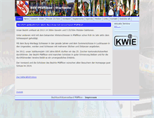 Tablet Screenshot of bsv-pfaeffikon.ch